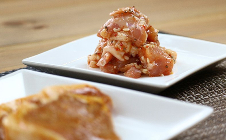【桜八】こだわりお肉の味噌漬けセット 加工品 豚肉 おかず 肉料理 夕飯 お弁当 さるなし味噌 柚子味噌 とうがらし ゴマ醤油 鶏肉 鶏モモ 簡単 調理 