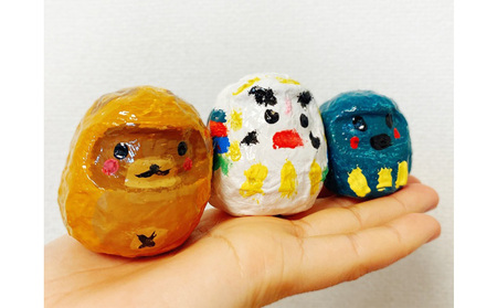 【ふるさと納税】ハリコキット 伝統工芸品 張り子 だるま ミニチュア 手づくり 縁起物 魔除け お守り おしゃれ 置物 インテリア おもちゃ 教育 図工 宿題 人形 民芸品 