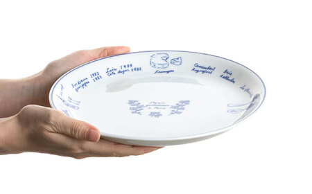 【美濃焼】パリの暮らし パスタ皿 5点 セット【山正各務陶器】500907　食器 プレート 皿 鉢 ボウル カレー皿 パスタ皿 サラダ 白 オフ ホワイト ギフト 送料無料[MFW008]