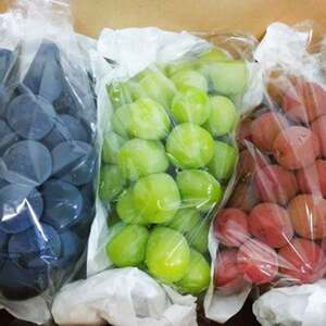 ぶどう 先行予約 高級 ミックス（シャイン入り）おまかせ 食べ比べ 約 2kg 【2026年発送】 [フルーツランド平賀 山梨県 韮崎市 20742832]