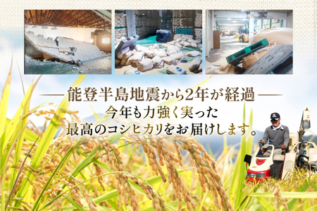 米 令和7年 能登米 こしひかり 精米 10kg [38601194]