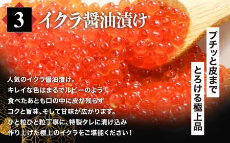 本マグロ 6品 福袋 約630g 海鮮セット うに いくら まぐろ