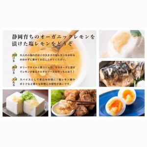 塩漬けレモン 100g×3パック 駿河レモン堂 れもん 調味料 薬味 塩レモン□