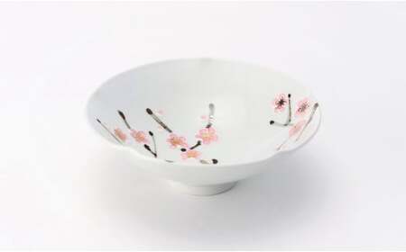 有田焼 pink HAPPYSET 6点【丸兄商社】食器 器 うつわ 陶磁器 食器セット セット 皿 小皿 豆皿 小付 小鉢 箸置 桜 梅 麻の葉 ピンク ホワイト ゴールド 華やか お祝い お正月 ハレの日 A45-360
