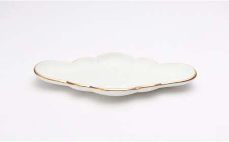 有田焼 white × gold 6点セット【丸兄商社】食器 器 うつわ 陶磁器 食器セット セット 皿 銘々皿 小皿 小付 前菜皿 取皿 箸置 結び 梅 鶴 桜 菊 縁起物 華やか お祝い お正月 ハレの日 ホワイト ゴールド A55-153
