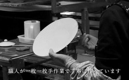【波佐見焼】しのぎ 特大皿 2枚セット (キャメル・アメ釉) 食器【一龍陶苑】[CC74]