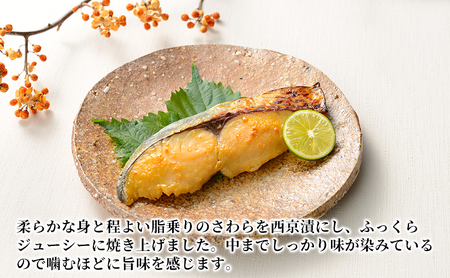 万越屋　レンジで簡単！西京漬焼魚10切（料理家　村山瑛子先生監修） 魚貝類 加工食品 優しい 甘み 香ばしさ 西京味噌 美味しい しっとり ふっくら 焼きたて 便利 プロの味 さば 