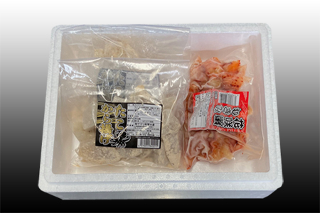 【北海道根室産】たこ唐揚げ250g×3P、花咲かにむき身300g×1P C-70072