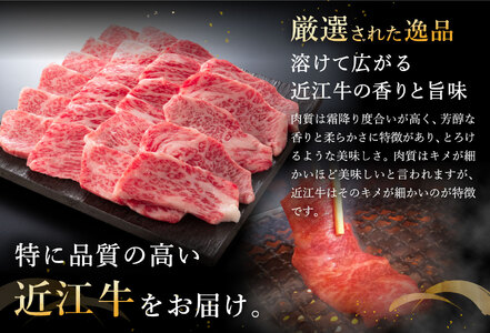 【PRキャンペーン対象】近江牛 カルビ 焼肉 500g 【BS02W】 近江牛 牛肉