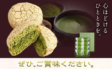 菊池銘菓 抹茶 ブッセ 1箱 8個入り 有限会社中原松月堂 《30日以内に出荷予定(土日祝除く)》 熊本県 和菓子菊池市 和菓子 洋菓子 お菓子 焼き菓子 菓子折り 銘菓 抹茶 ブッセ デザート スイーツ 九州
