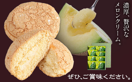 菊池銘菓 メロンブッセ 1箱 8個入り 有限会社中原松月堂《30日以内に出荷予定(土日祝除く)》 熊本県 菊池市 和菓子 洋菓子 お菓子 焼き菓子 菓子折り 銘菓 メロン ブッセ デザート スイーツ 九州