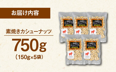 無塩 素焼きカシューナッツ 750g [ADAM008] カシューナッツ 