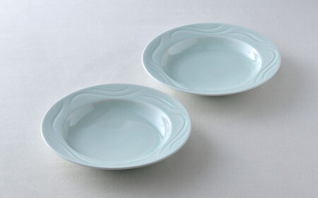 【波佐見焼】多様丸皿 2枚セット（nami）食器 プレート【正右衛門窯】[BG14] 波佐見焼