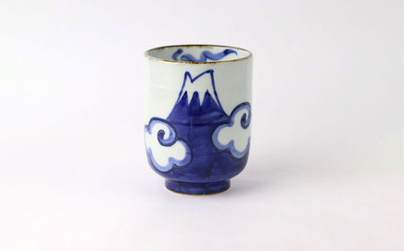 【波佐見焼】富士山 湯呑 ペアセット 食器 皿【翔芳窯】[FE270] 波佐見焼