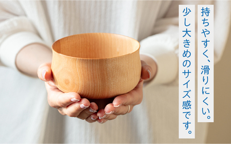 木製 お椀 ペア ( 丸椀 / 端反り椀 ) 糸島市 / kibitoa [AIN001]