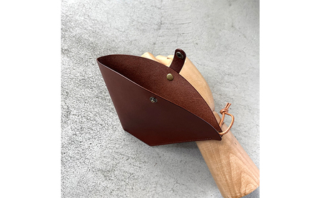本革 コーヒーフィルターホルダー 栃木レザー 革小物 レザー小物  キャメル