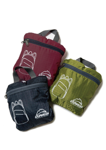 GROWHILL フォルダブルバックパック 14L ブラック ／ ジェイクリエイト 軽量 コンパクトサブバック 登山 鞄 アウトドア ギフト 奈良県 田原本町