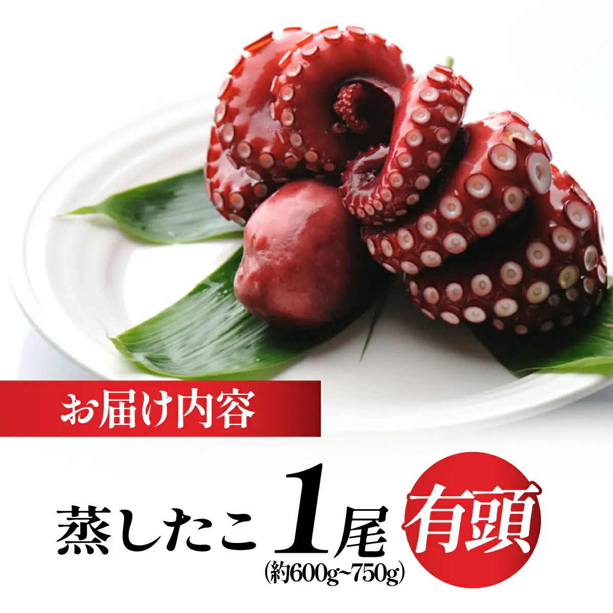 あ印のうま味凝縮製法　蒸したこ　丸々1匹_魚介・海産物 タコ  たこ 蛸_【配送不可地域：離島・沖縄県】【1209322】