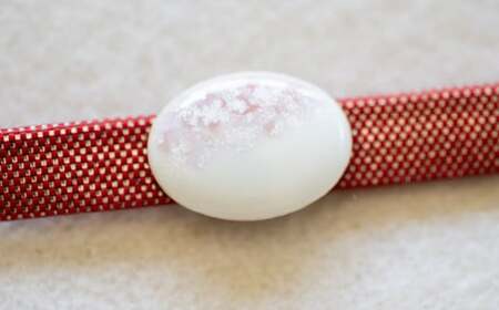 帯留 桜 七宝 | 着物 帯留め Kenichi Kondo