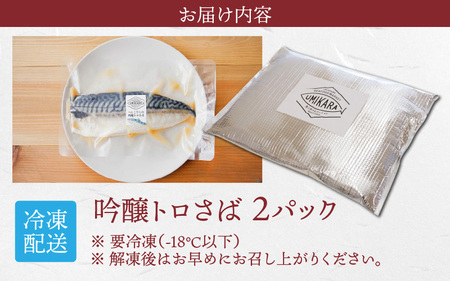 【解凍だけの簡単調理】へしこだしの吟醸トロさば| 海鮮 冷凍食品 へしこ