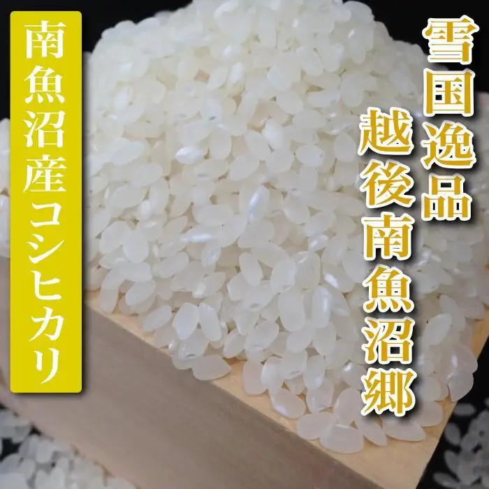 【令和7年産】【精米５Kg】雪国逸品 越後南魚沼郷 南魚沼産コシヒカリ【銘柄米 ブランド米 精米 こしひかり コシヒカリ 魚沼産 新潟米 産地直送 お米 米 こめ コメ ご飯 御飯 ごはん】
