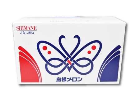 B-1150 糖度14度以上のアムスメロン 高級赤秀品　1ケース(3～5玉)