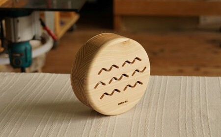 木のおもちゃ 楽器「くもとあめ かわとうみ」(4点フルセット) O-mr-A35A