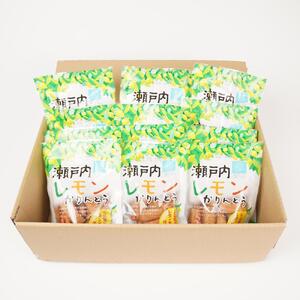 広島県産レモン果汁を使用！瀬戸内レモンかりんとう（90g×12袋）