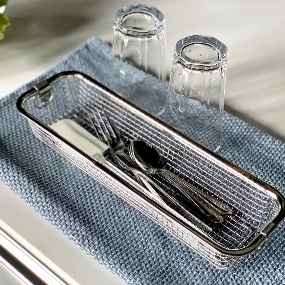 すっきり暮らす水切りかご 深型 ＋ スリム セット 燕三条製 水切り キッチン用品 キッチン整理 キッチン収納 bwsSELECTION [ビーワーススタイル]【012S081】