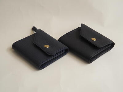 FACE-C　【数量限定】革のカシミヤ　国産野生鹿革を使用した三つ折り財布 ファッション 小物 コンパクト 軽量 しなやかなさ ヴィンテージ ソフトレザー コイン  ダークブラウン