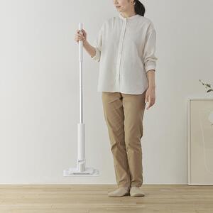 電動フロアワイパー 高速振動 アイリスオーヤマ 家電 電化製品 家庭用 お手入れ簡単 ウェットシート ドライシート SWD-A-W ホワイト
