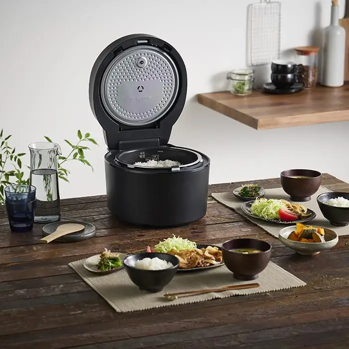 IHジャー 炊飯器 5.5合 アイリスオーヤマ RC-ISA50-B ｜ 炊飯器