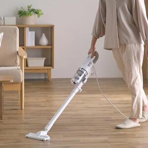 掃除機 AC式サイクロンスティッククリーナー アイリスオーヤマ SCA-112-W ホワイト ｜ 掃除機 新生活 ひとり暮らし 