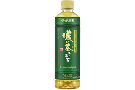 お～いお茶 濃い茶460ml×30本【1ケース】