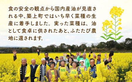 【全6回定期便】菜の花 サラダ油 3本 [ABAQ047] 
