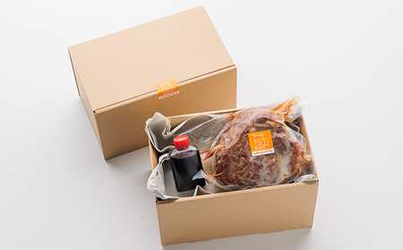焼豚 300g×1個 自家製 国産豚肉 肩ロース使用 特製タレ付き 【配送不可：離島】 肉の加工品 惣菜 肉料理 つまみ 一品料理 お酒のあて トロトロ ほろほろ 