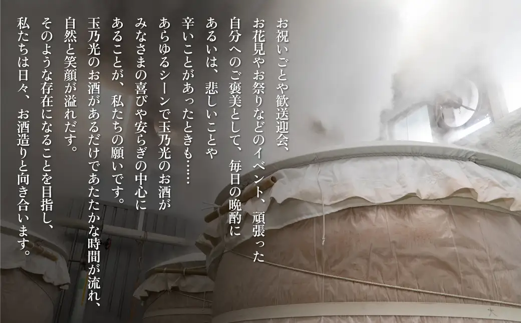 玉乃光 純米大吟醸 播州久米産 山田錦 100% 720ml 化粧箱入 加東市特A地区産山田錦使用 [ 玉乃光酒造 日本酒 酒 お酒 四合瓶 贈答品 フルーティー ] 純米大吟醸酒 