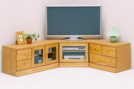 コーナーテレビボードセット フェアリー【諸富家具】：C261-004