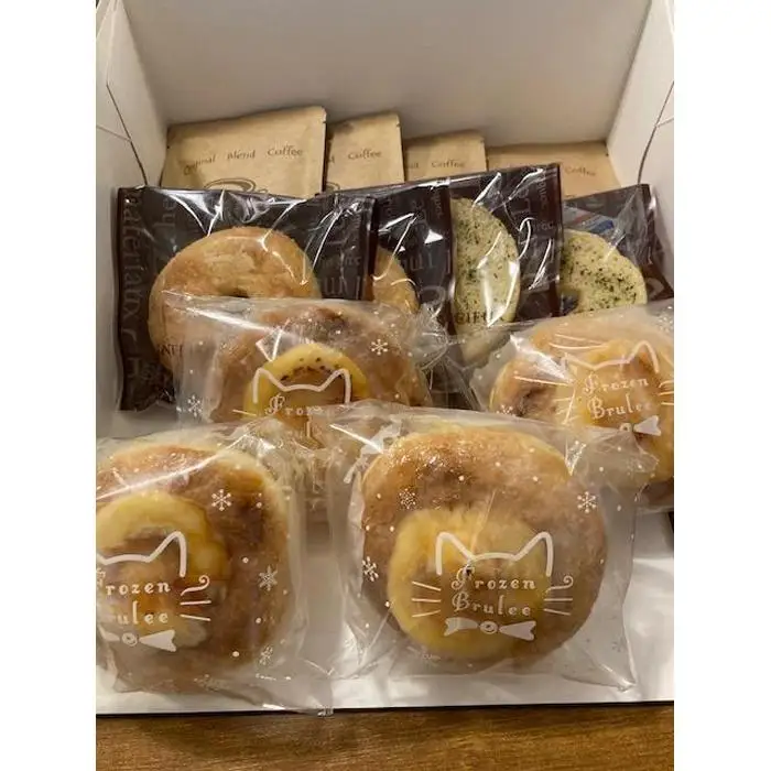 【無添加スイーツ】フローズンブリュレドーナツ・ギフトセット