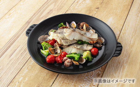 【美濃焼】耐熱食器 両手付 陶板（大）グレー【ワコー製陶所】美濃焼 直火 調理 オシャレ 取手付き 焼肉 灰色 電子レンジ オーブン 食洗器 送料無料  [MGA002]