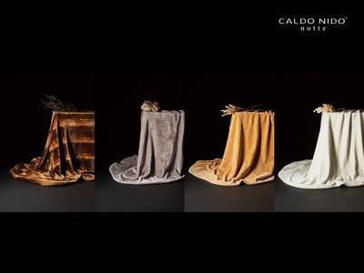 CALDO NIDO notte3 カルドニードノッテ 3 掛け毛布 シングル シルバー (140×200cm) | 毛布 [4466]