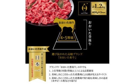 おおいた和牛/贅沢切り落し1.2kg _1179R