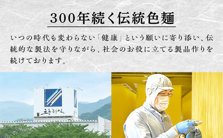 【お中元対象】そうめん 手延べ五色そうめん 3kg 50g×60束 BJAY002