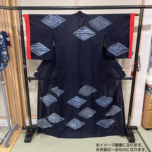 西馬音内盆踊り 藍染め 浴衣 衣装 オーダーメイド 秋田県 羽後町 ファッション 男女兼用 手絞り フルオーダー 盆踊り用衣装 イベント用衣装 