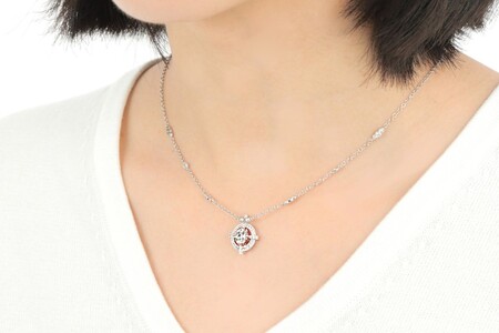 【ふるなび限定】【一点もの】ダイヤモンド（1.021ct）K18WGペンダント　R55　K05086-H　FN-Limited