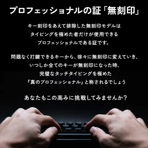 HHKB Professional HYBRID Type-S 日本語配列／墨（無刻印キートップセット付） ※着日指定不可