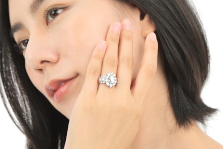 【ふるなび限定】【一点もの】ダイヤモンド（1.506ct）プラチナリング　R73　K05104-H　FN-Limited-SP