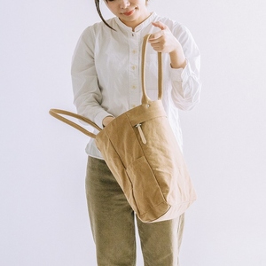 【J-441】HOSOIFUKUROMONO　トールトートバッグ　ブルー［高島屋選定品］