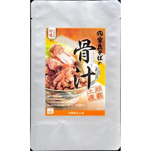 沖縄郷土料理の『骨汁』6食・骨付き肉たっぷり《常温レトルトパック》｜沖縄そば【宮良そば】｜骨汁　沖縄　宮良そば　人気