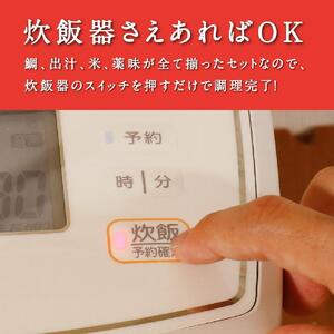 常磐名物【ごちそう鯛めし 2合セット】炊飯器だけで完成 簡単調理 | 骨なし 旨味 出汁 添加物不使用 無添加 三つ星 グルメ 福島県 いわき市